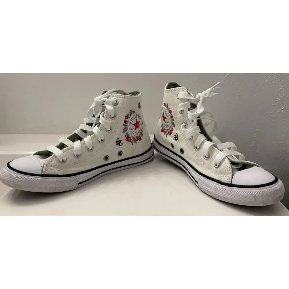 Converse Chuck Taylor All Star Berries And Bees High-Top Sneaker Size Youth 3